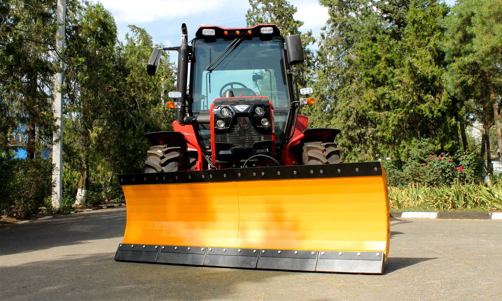 Отвал коммунальный гидроповоротный КО-6 (для совместной навески с ПКУ-08/КУН-10/TURS Universal/1000, шир 2,5м)