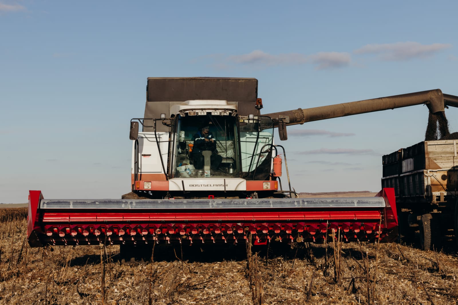 Жатка для уборки подсолнечника ЖНП-7\9, 7\9м