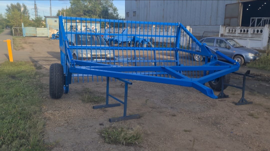 Волокуша для сбора соломы льна